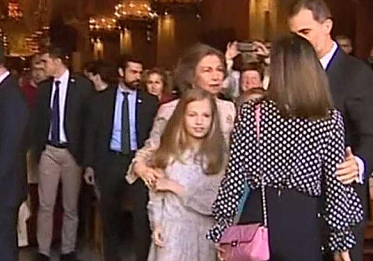 La versión de Juan Carlos I sobre el incidente de la familia real en Palma de Mallorca: «Los montajes de los comunicadores no consiguen milagros»